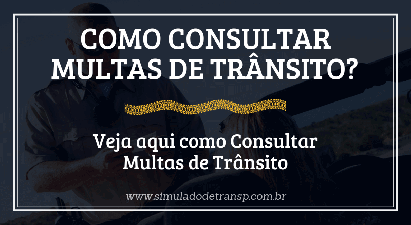 Consultar Multas de Trânsito